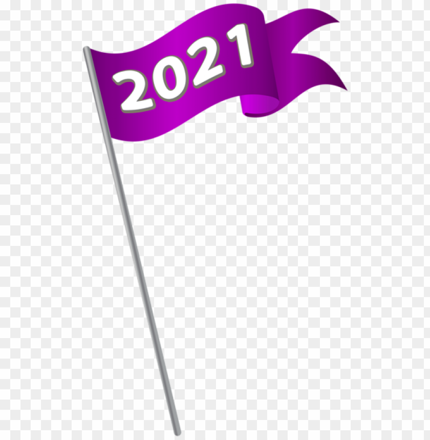 2021 purple waving flag PNG image with transparent background - 471721