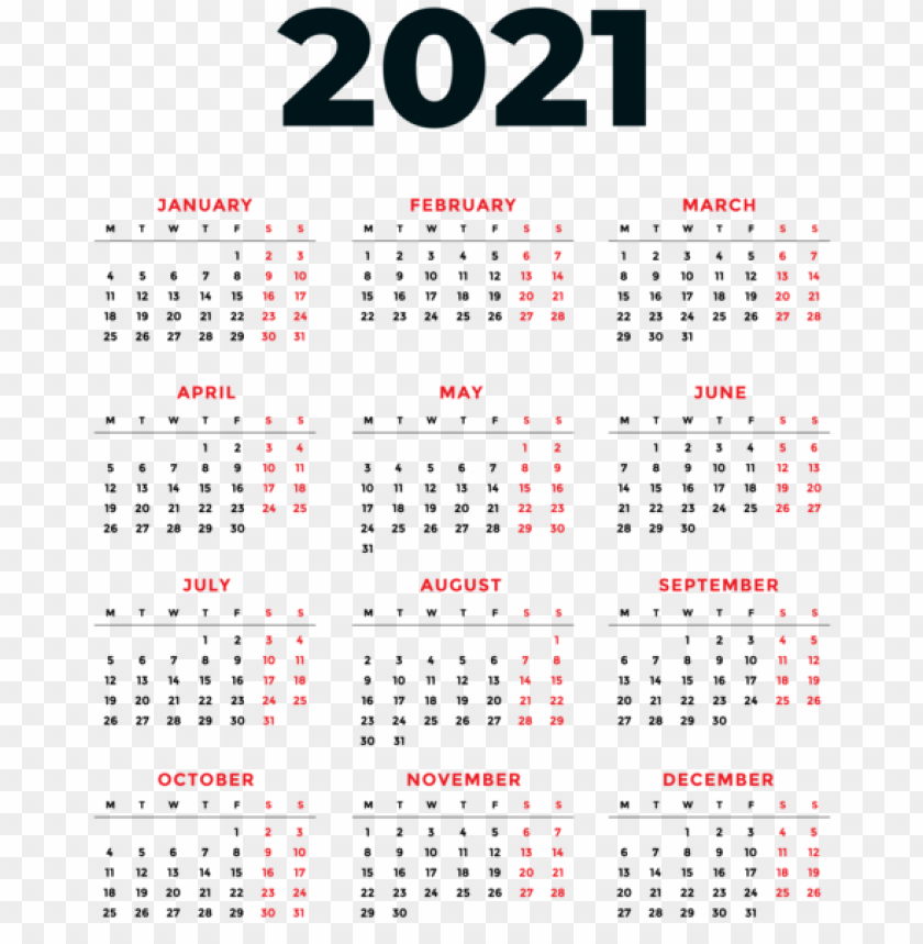 View 17+ 29+ Free Download Template Kalender 2021 Png ...