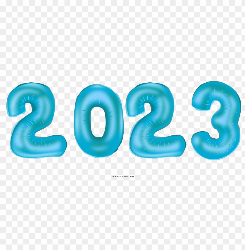 2023 blue numbers balloon  png free, 2023  transparent background,2023 balloon  transparent png,2023 blue 