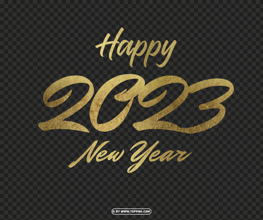 2023 gold happy new year design image png,New year 2023 png,Happy new year 2023 png free download,2023 png,Happy 2023,New Year 2023,2023 png image