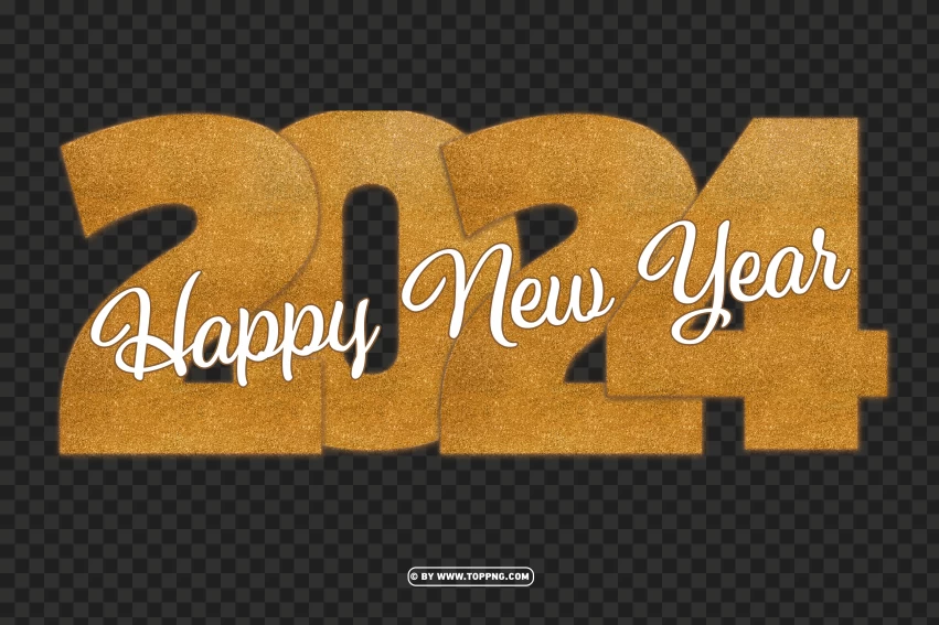 2024 happy new year golden glitter effect hd png  , 2024 happy new year clear background ,2024 happy new year png download ,2024 happy new year png image ,2024 happy new year png ,2024 happy new year png hd ,2024 happy new year transparent png 