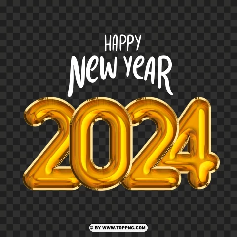 2024 New Year PNG,2024 Happy Transparent, Happy New Year PNG ,2024 PNG,