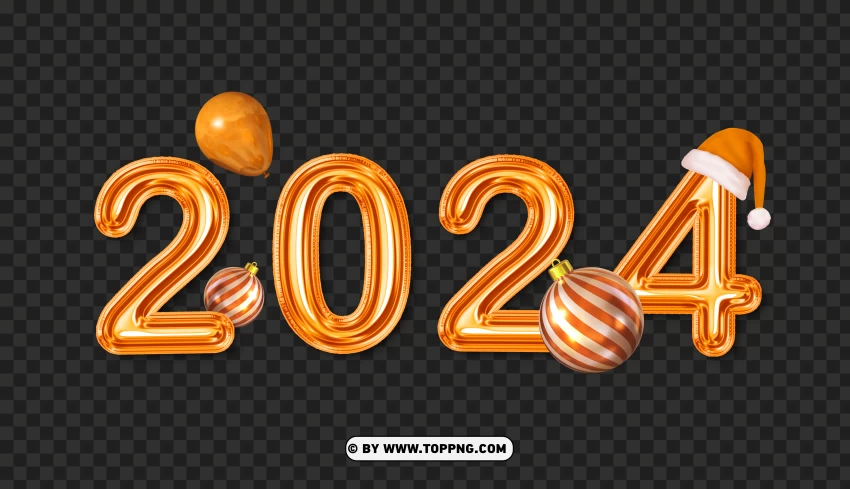 New Year Celebrations,2024 PNG Download, 2024 Transparent Background, 2024, 2024 Clear Background, 2024 No Background, 2024 PNG Free