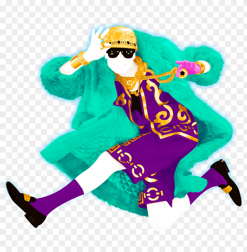 24k p1 promo coach 1 - just dance 2018 24k magic PNG image with transparent background@toppng.com
