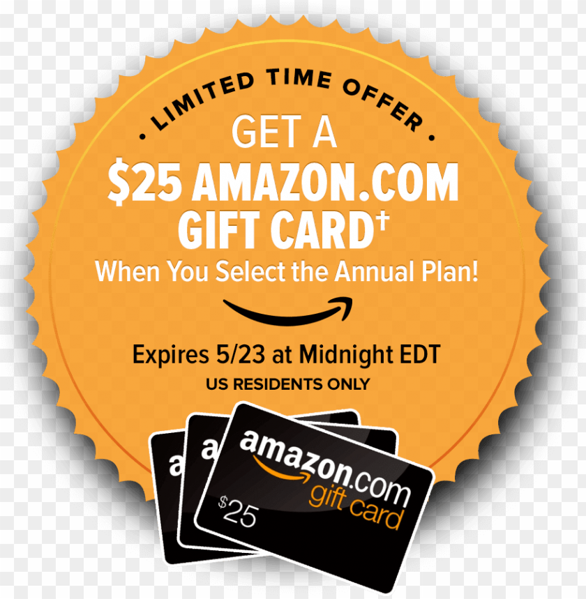 $25 amazon gift card - amazon kindle PNG image with transparent background@toppng.com