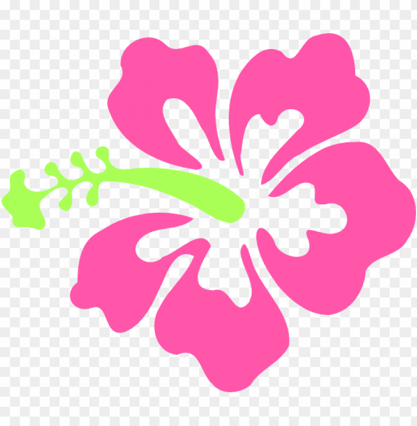 free PNG 28 collection of pink hawaiian flower clipart - pink hibiscus flower clipart PNG image with transparent background PNG images transparent