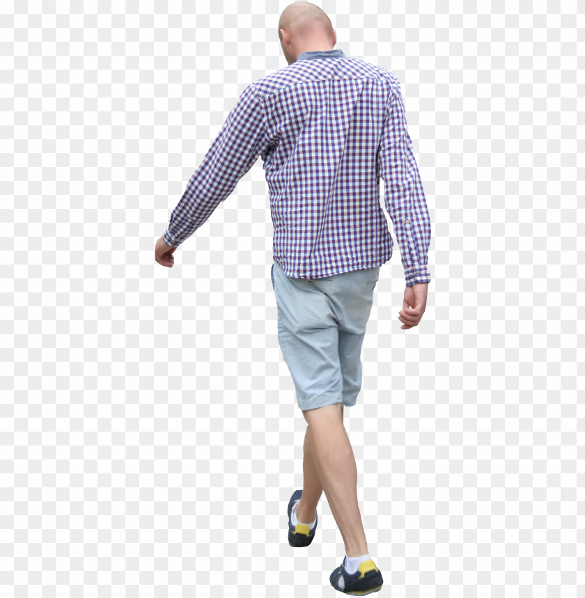 2d people cut  out  man walking PNG image  with transparent 