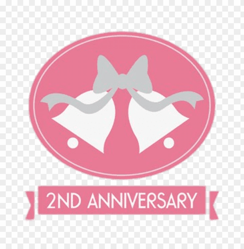 free PNG 2nd anniversary wedding bells PNG image with transparent background PNG images transparent