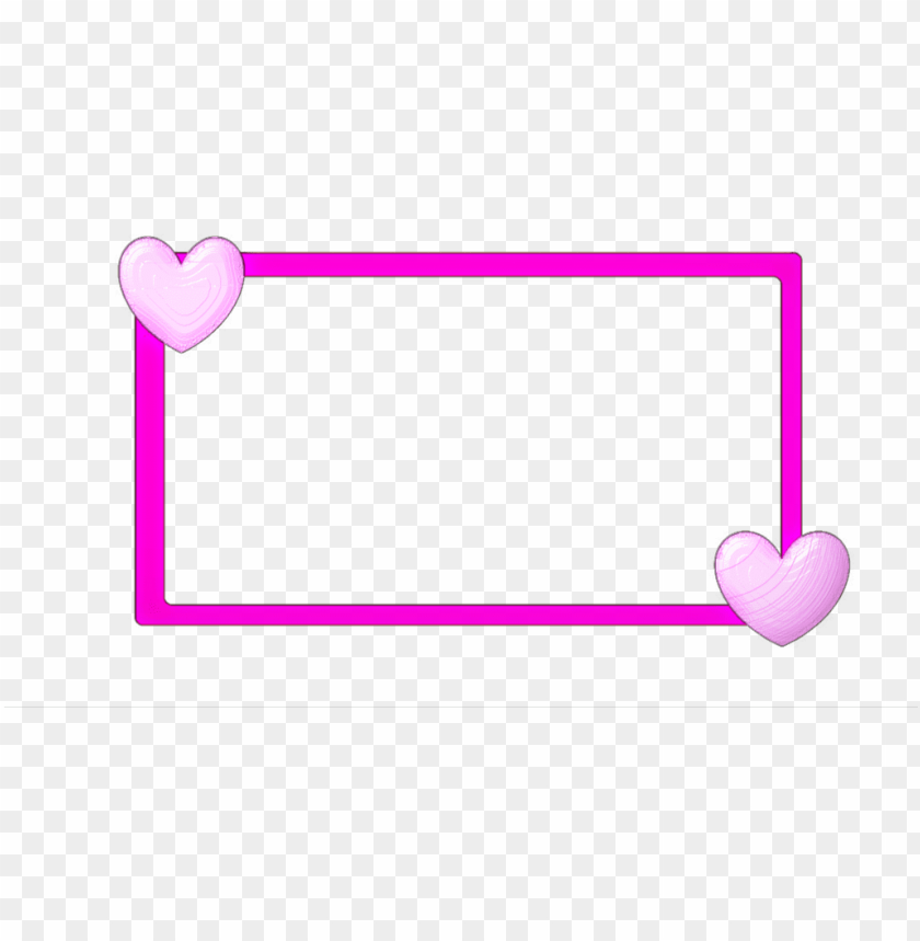 2nd Free Border - Pink Transparent Border Frame PNG Transparent With Clear Background ID 190042