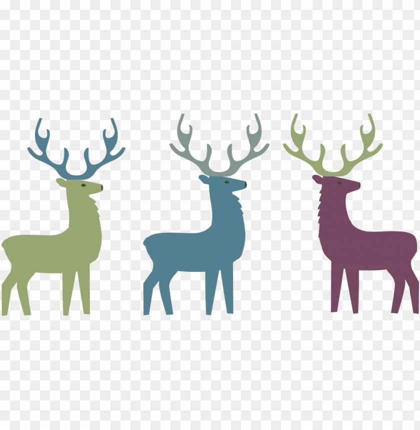 christmas, deer, winter, holiday, background, xmas, design