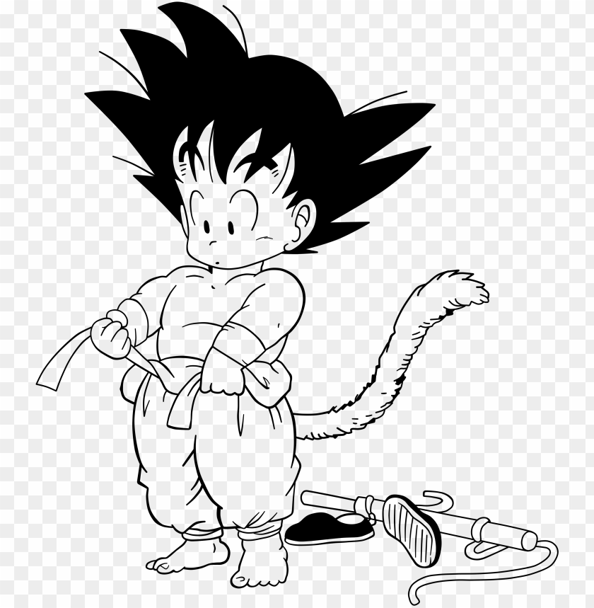 Download 3a Kid Goku Dragonball Dragon Ball Manga Png Image With Transparent Background Toppng