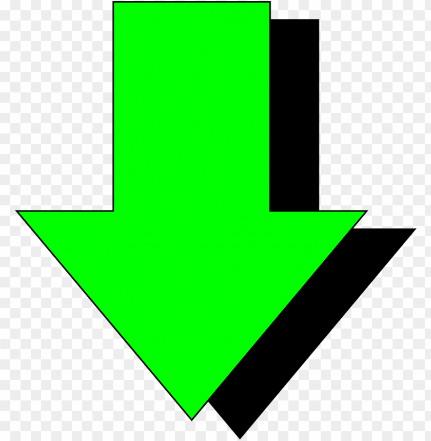 green arrow, arrow pointing down, arrow pointing right, 3d arrow, down arrow, north arrow