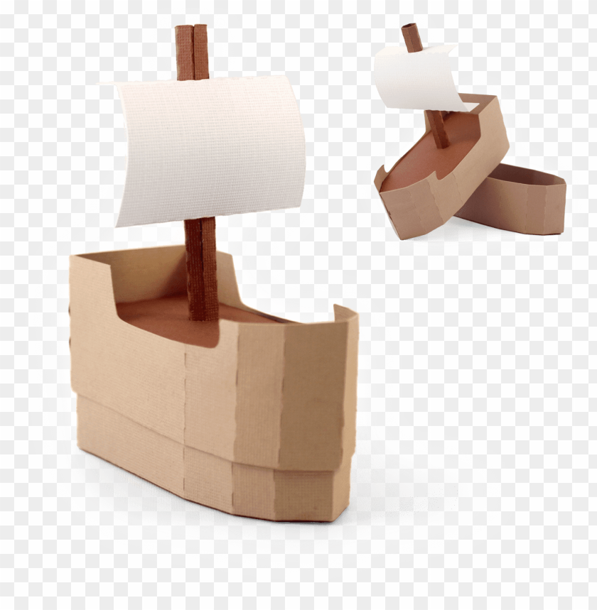 3d Box Boat - 3d Boat Box PNG Image With Transparent Background