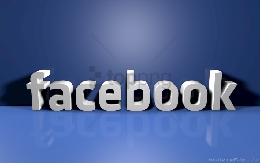 3d facebook letters social network wallpaper background best stock photos - Image ID 142002