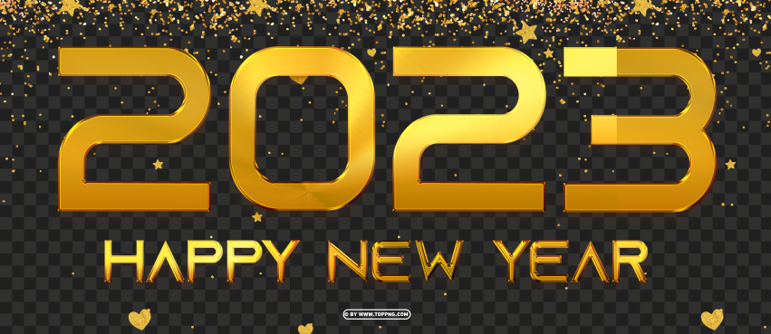 3d gold 2023 png transparent and confetti background,New year 2023 png,Happy new year 2023 png free download,2023 png,Happy 2023,New Year 2023,2023 png image