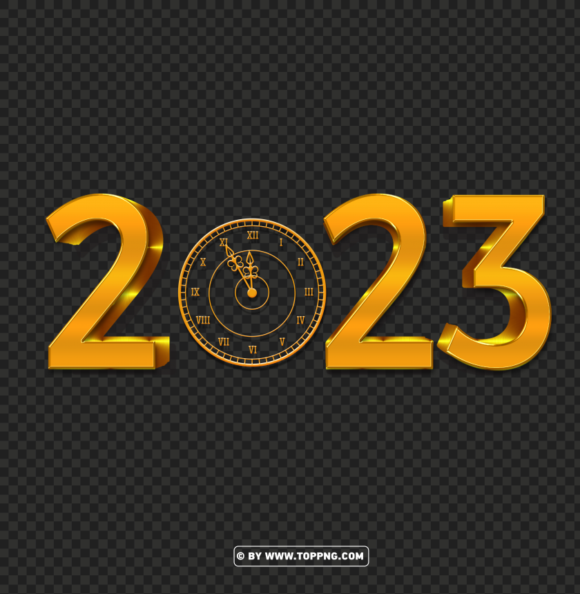 3d new years 2023 gold eve countdown clock png,Eve,Eve Clock,2023 Gold,3D 2023 Transparent,Happy 2023 PNG,Happy New Year 2023