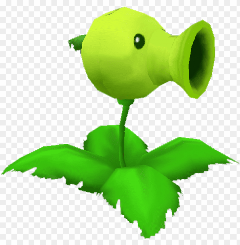 3d Peashooter Plants Vs Zombies Gif Png Image With Transparent