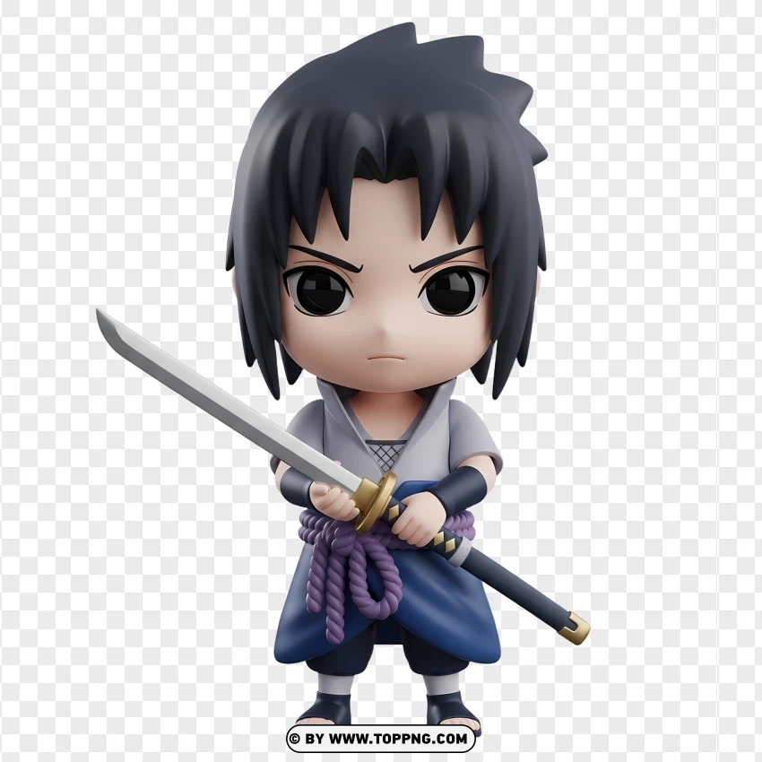3d Sasuke Uchiha PNG Transparent Background