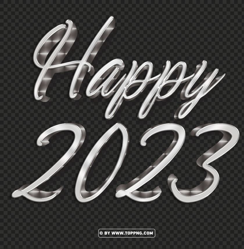 3d silver happy 2023 new year png background2023 transparent png,2023 png,2023 png File,2023,2023 transparent background,2023 img,2023 PNG