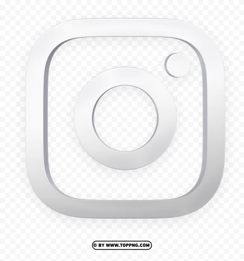 3d white instagram logo symbol png hd , instagram logo,
logo,
instagram sketched,
social networks,
social media,
photograph