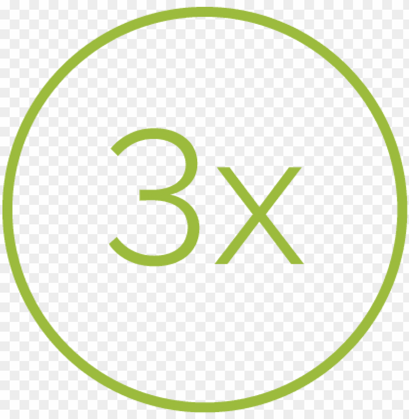 3x 3x icon png - Free PNG Images ID 127426