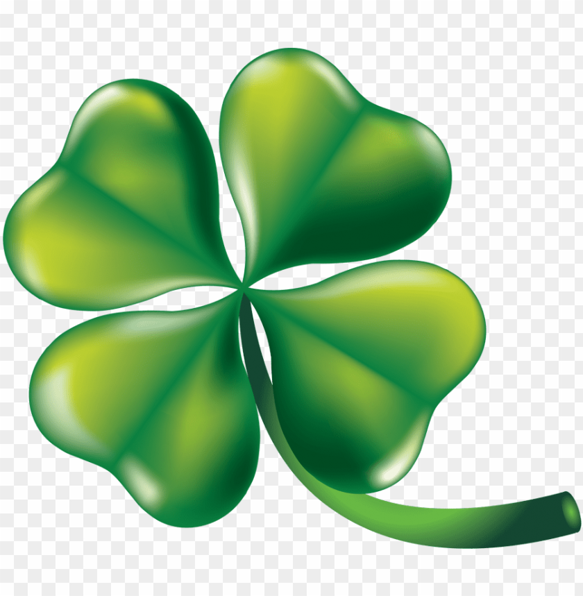 4 leaf clover PNG transparent with Clear Background ID 77291