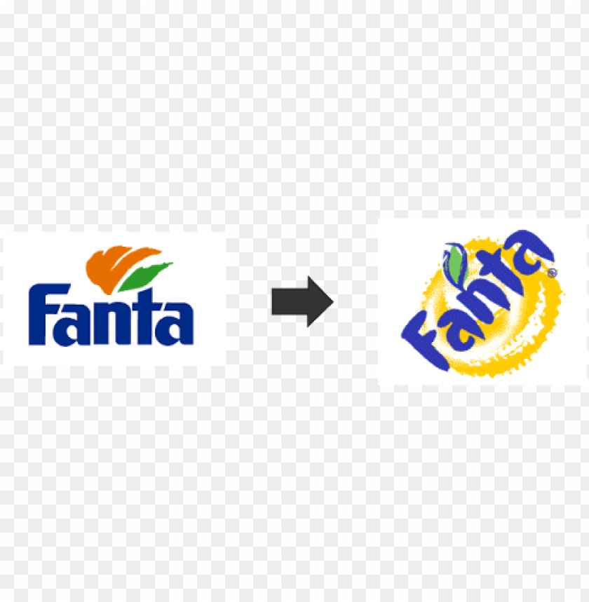 40 stunning examples of a great redesign fanta old logo vs new PNG transparent with Clear Background ID 248571