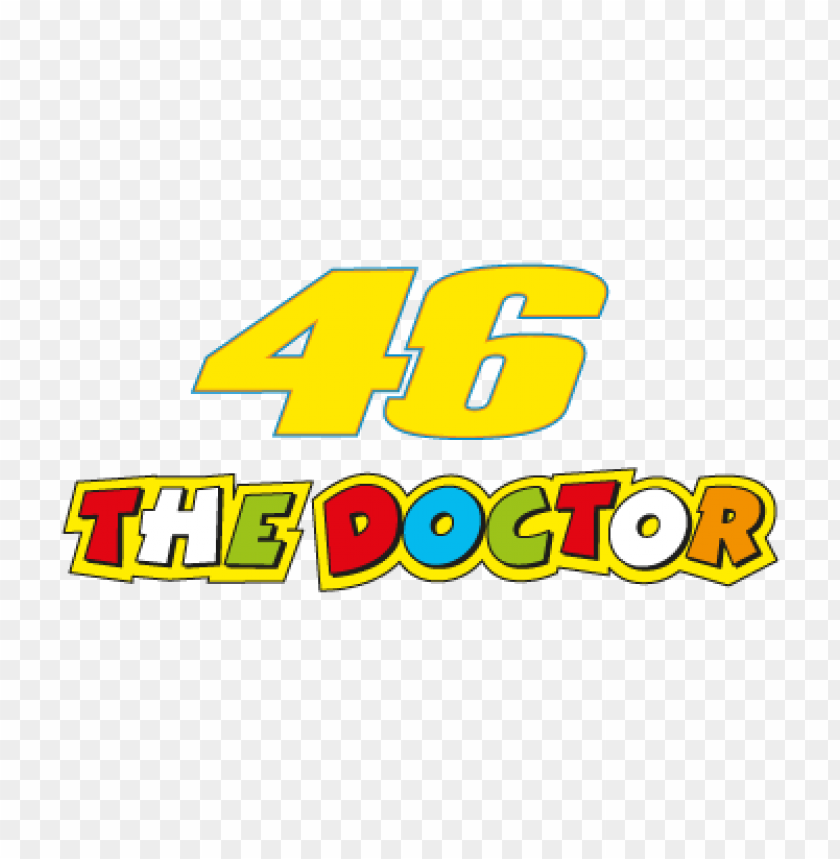  46 the doctor vector logo free - 462757
