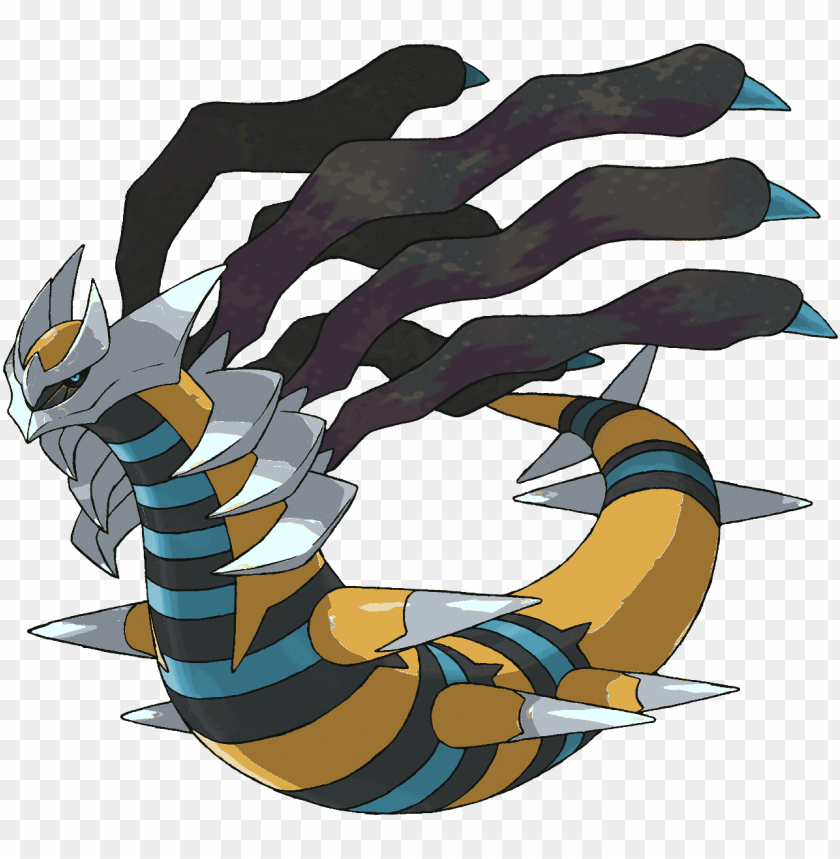 487 Giratina Origin Shiny - Giratina Origin Form Pokemon Go PNG