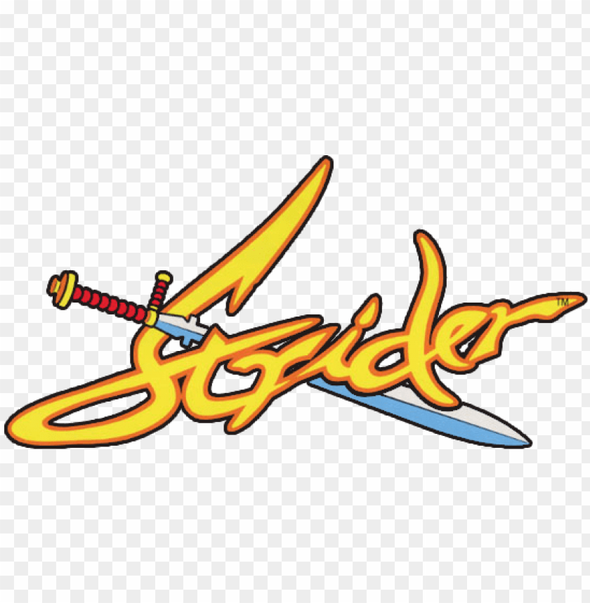 4nppd7w strider arcade logo PNG transparent with Clear Background ID 203568