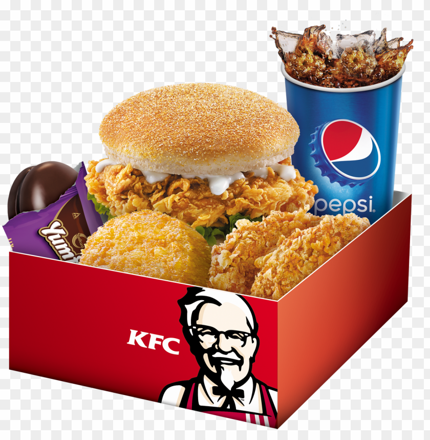 Download 5 In 1 Box Meal Zinger Burger 5 In 1 Meal Box Kfc Png Image With Transparent Background Toppng