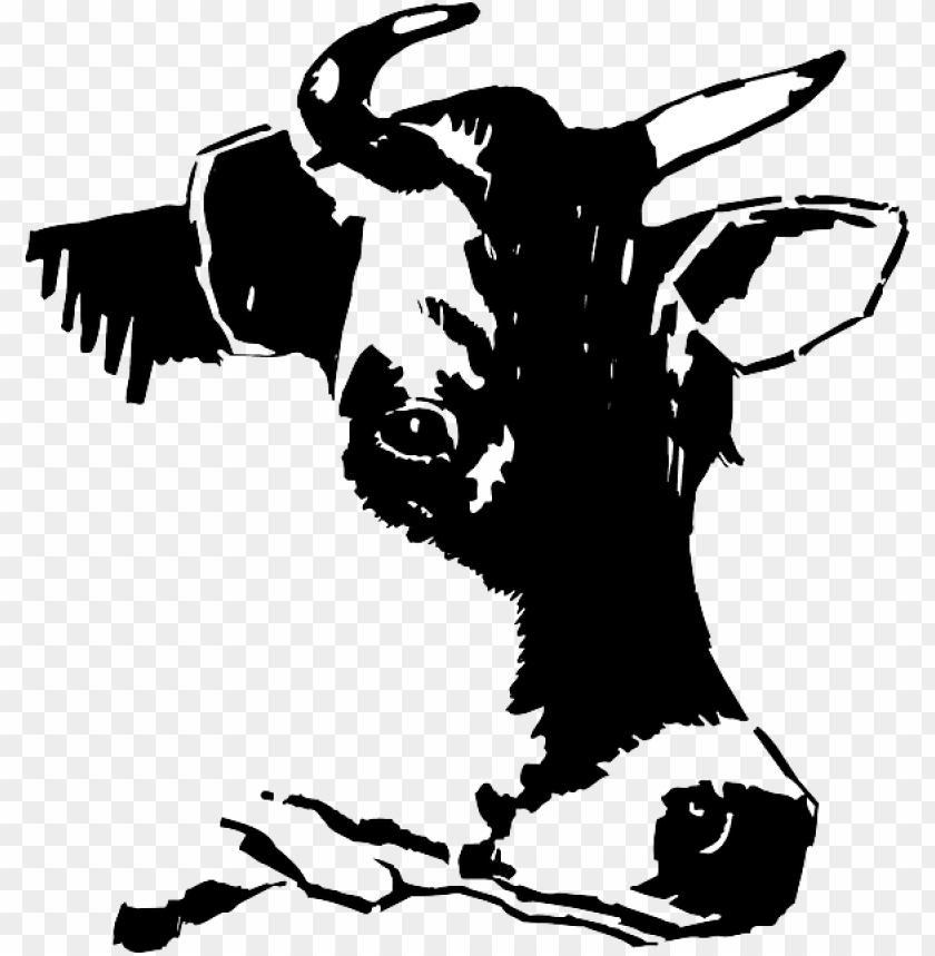 cross, background, cow, banner, symbol, logo, farm
