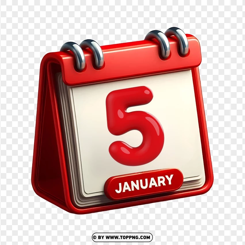 Daily Calendar,5th January,2025