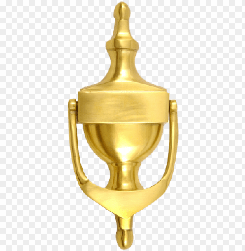 6 aluminium victorian urn door knocker brass PNG transparent with Clear Background ID 246736