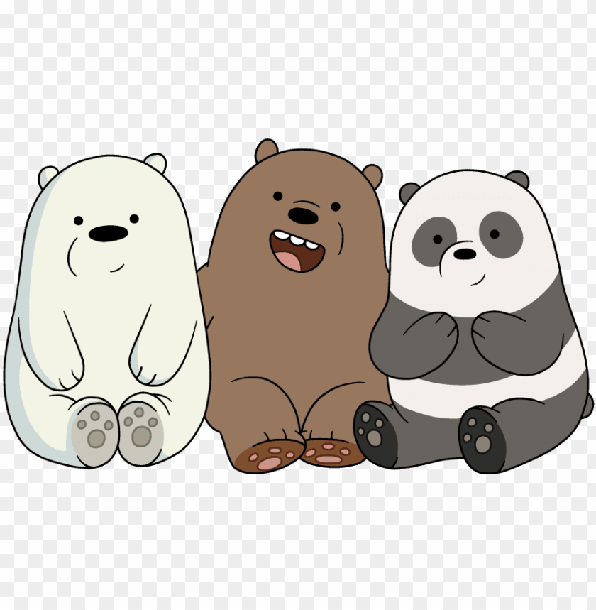 7213 1000 bear cubs we bear we bare bears PNG transparent with Clear Background ID 194738