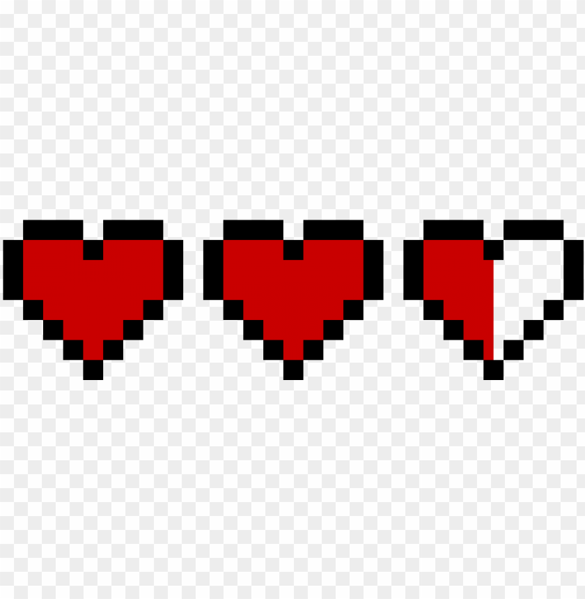 Download 8 Bit Heart Zelda Png Image With Transparent Background Toppng