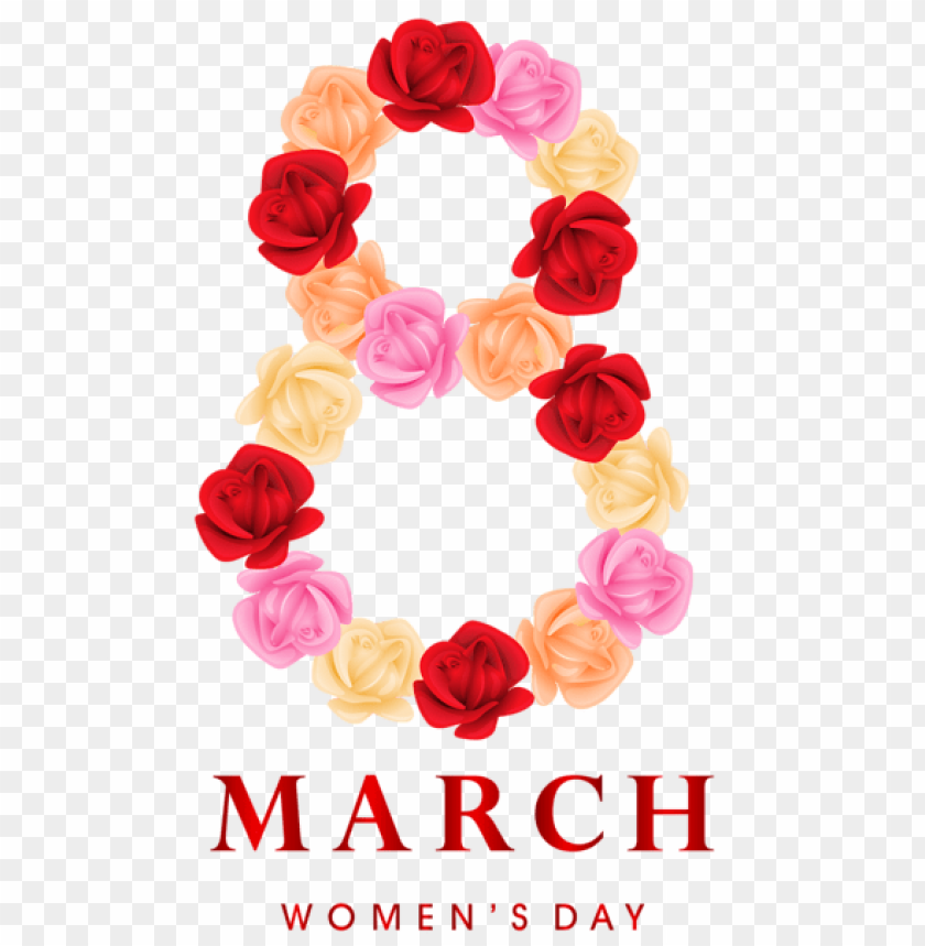 8 March Womens Day Png Images Background -  Image ID Is 54769