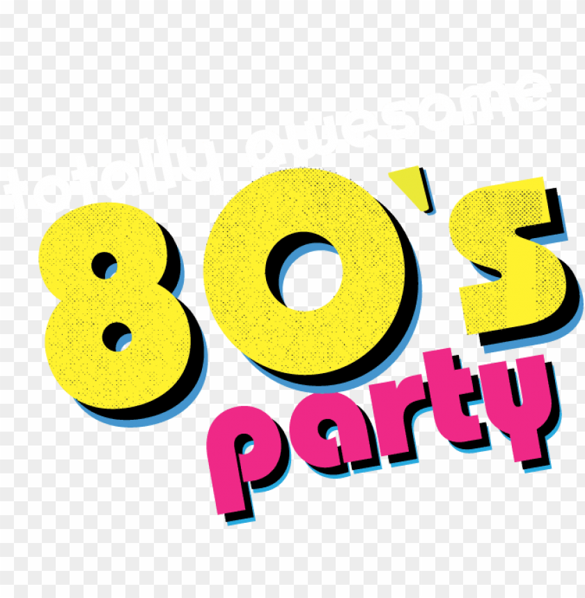 80s party clipart PNG transparent with Clear Background ID 185306