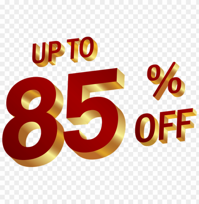 85 percent discount clipart png photo - 49815