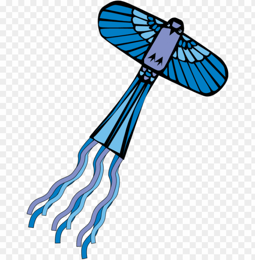 a blue bird kite - kite, kite