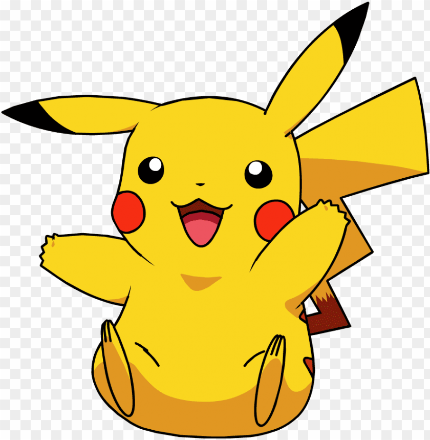 A Cute Orange Cat Lying On Its Back Fathead Pokemon Pikachu Vinyl Decals Png Image With Transparent Background Toppng - pikachu transparent roblox