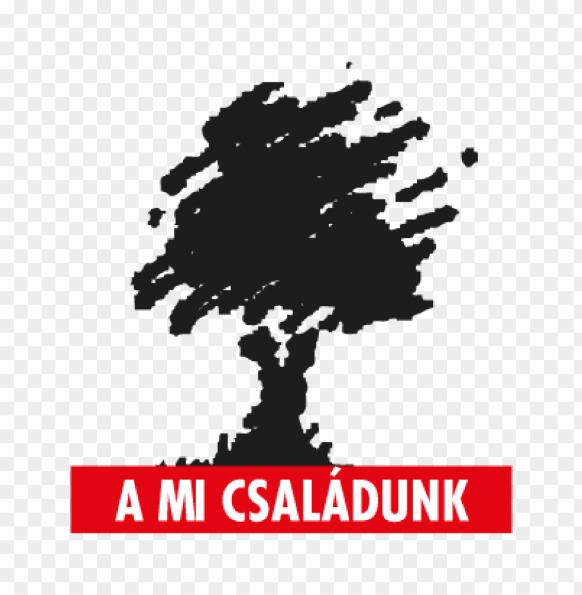  a mi csaladunk vector logo free - 462398