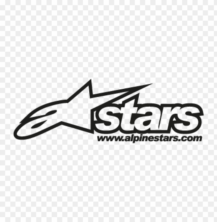  a stars alpinestars vector logo free download - 469133