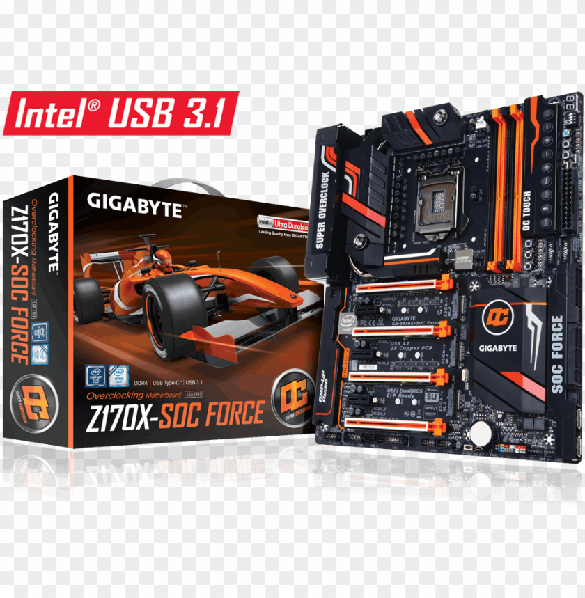 a z170x soc force gigabyte ga z170x soc force motherboard ga z170x soc PNG transparent with Clear Background ID 440261