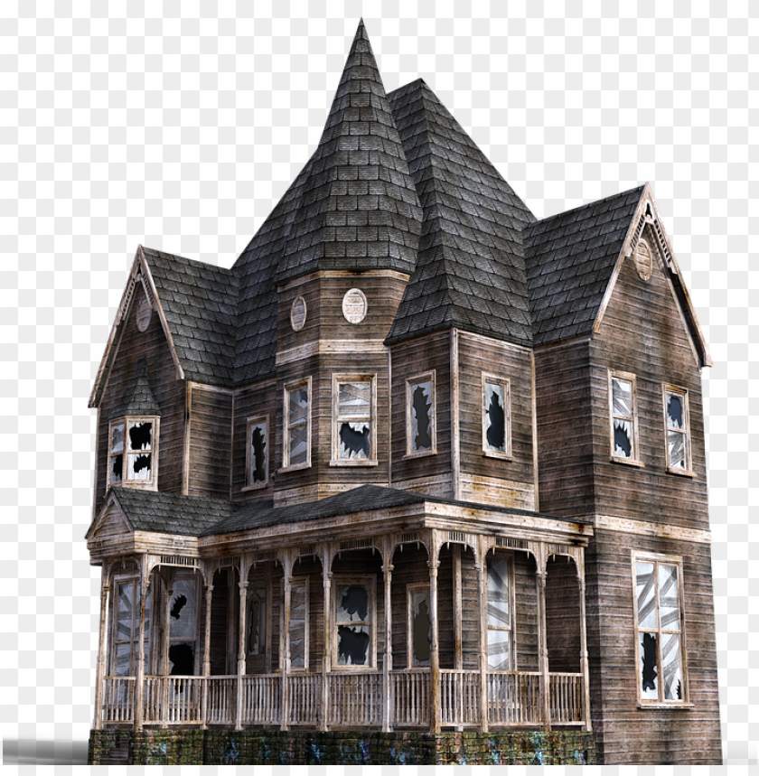 free PNG abandoned haunted old mansion house PNG image with transparent background PNG images transparent