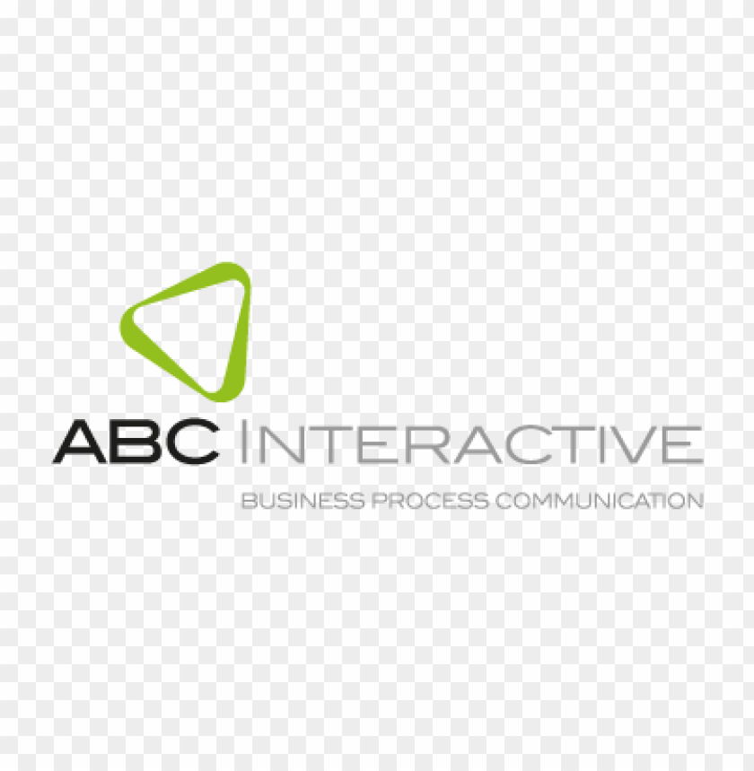  abc interactive vector logo download free - 462332