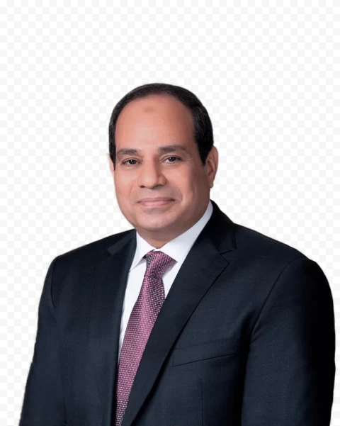 Clear PNG Image of Egyptian President Abdel Fattah el-Sisi, President Abdel Fattah el-Sisi,Egyptian Leader,السيسي, الرئيس المصري,