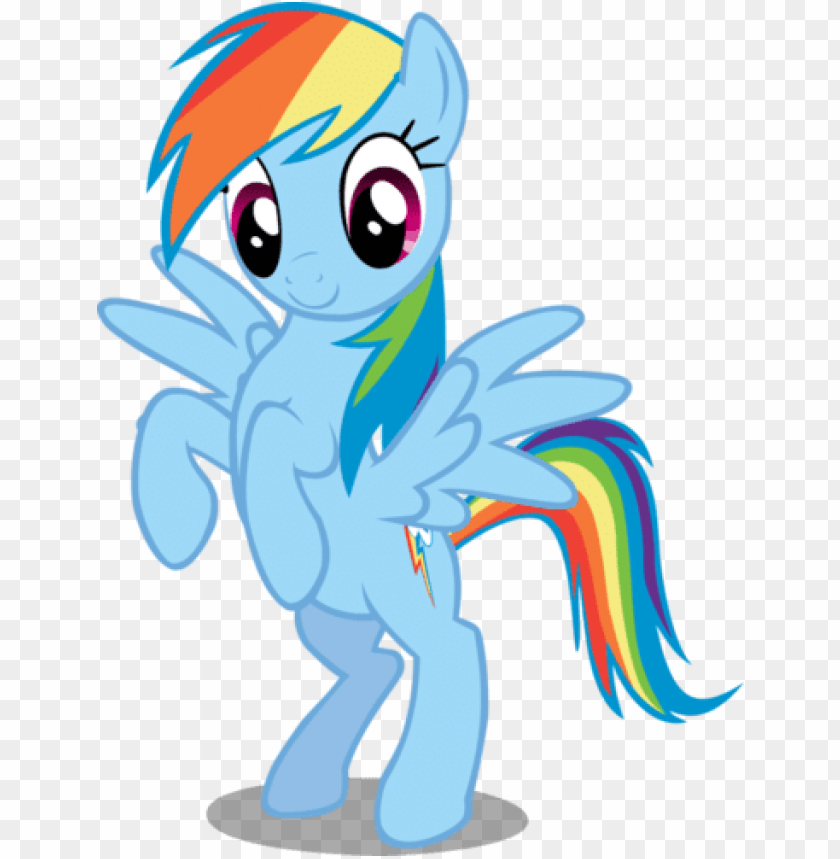 absolute anime • my little pony - my little pony rainbow dash PNG image with transparent background@toppng.com