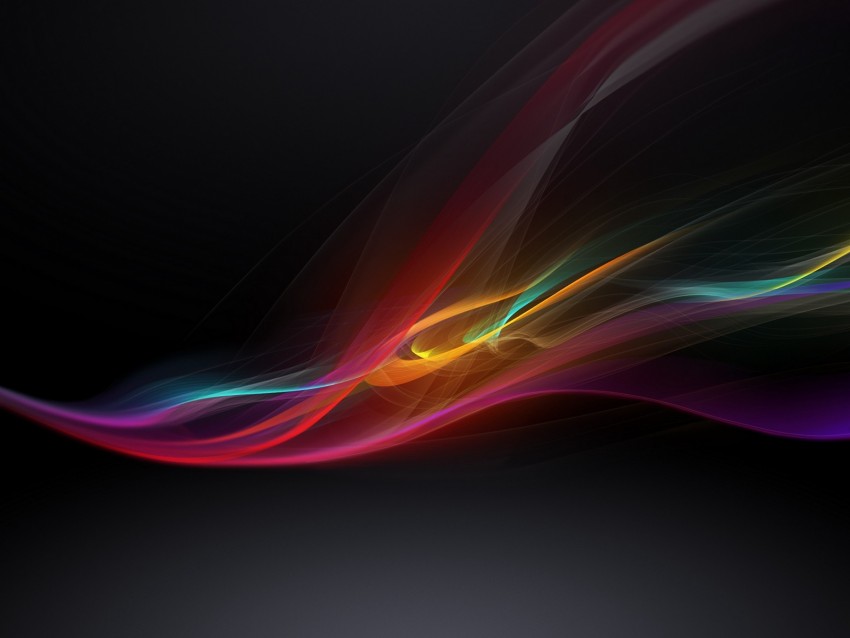 abstraction, colorful, wavy, curve
