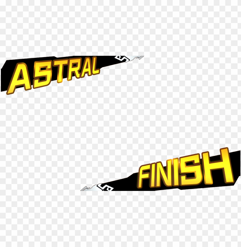 abtral finish yellow text font logo blazblue astral finish PNG transparent with Clear Background ID 182940